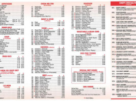 China Star menu