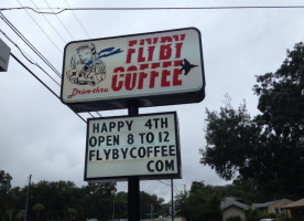 Flyby Coffee outside