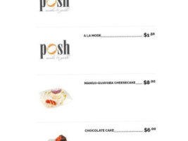 Posh Sushi Loop menu