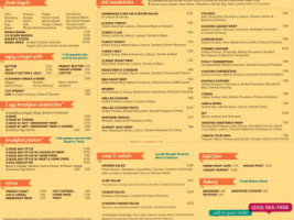 Nyc Bagel And Sandwich Shop menu