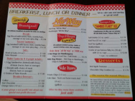 Nu-way Weiners menu