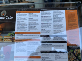 Urbane Cafe menu