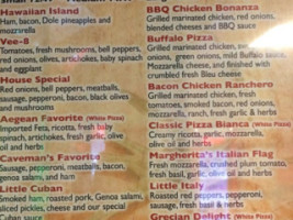 Tomato Joes Pizzeria menu