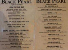 Black Pearl Tyler menu