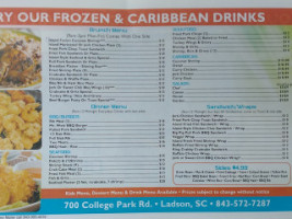 Momo Riverfront Park menu