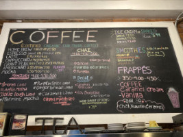 Grant Park Coffeehouse menu