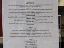 Tatchen's menu