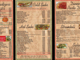 Trax Deli menu