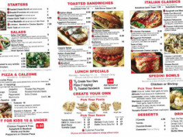 Dominic's Casual Italian Express menu