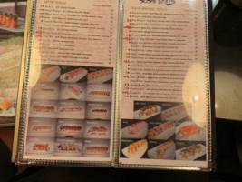 Tokyo Sushi menu