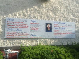 Woody's Twisters menu