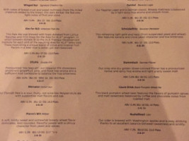 Urban Chestnut Midtown Brewery And Biergarten menu