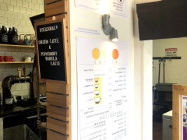 Component Coffee Visalia menu