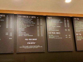 Blk Dot Coffee menu