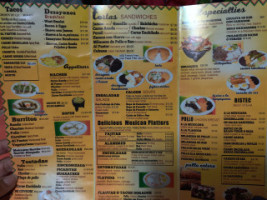 Los Molcajetes menu