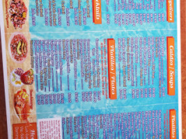 Mariscos El Huichol De Don Memo menu