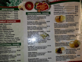 Taqueria Juanita menu