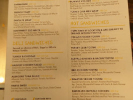 Einstein Bros. Bagels menu