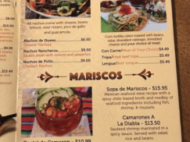 Los Machetes Authentic Mexican menu