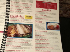 Cielito Lindo Mexican menu