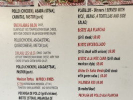 Taco’s El Tuzo menu