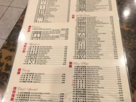 Man Chan Cuisine menu