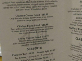 Leo's Country Kitchen menu