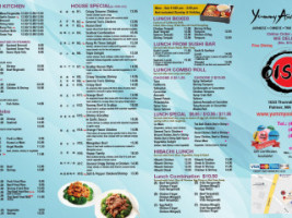 Yummy Asian Cuisine menu