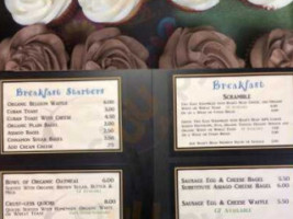 Organic Life Coffeehouse Bakery menu