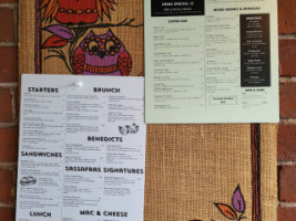 Sassafras American Eatery, Highlands menu