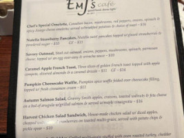 Em J's Cafe food