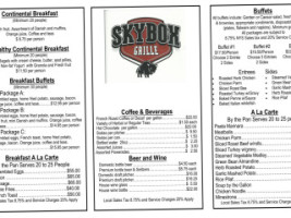 Skybox Grille menu