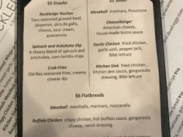 Rockledge Grille menu