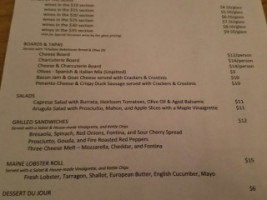 Tinto Wine And Cheese Chesapeake menu