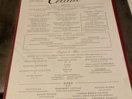 Cellaio Steak By Scott Conant Resorts World Catskills menu