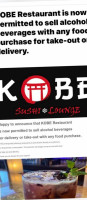 Kobe Sushi Lounge food