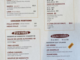 Don Pollo Ozone Park menu