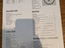 Urban Sushi Kitchen menu