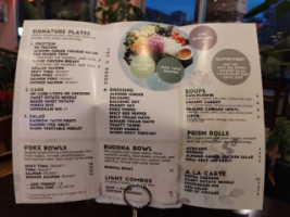 Nancy's Sky Garden menu