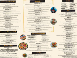 Rama 9 Thai Sushi menu