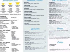 Big Poke Lowell menu