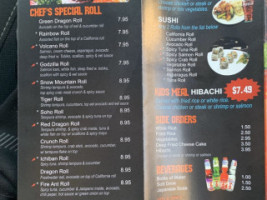 Hibachi Express Plant City menu