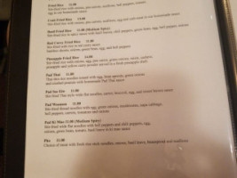 Kin Khao Thai And Sushi menu