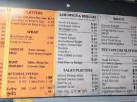 Tex's Place Deli Beer menu