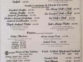 Floyds Mont Belvieu Seafood, Steaks, And More menu