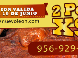 Pollos Asados Nuevo Leon menu