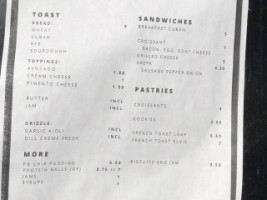 Foundation Coffee Co. menu