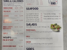 Fratelli's In The Heights menu