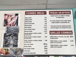 Bayside Seafood Market Snellville,ga menu