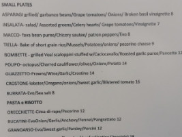 Luigi's Italian Eatery Cantina menu